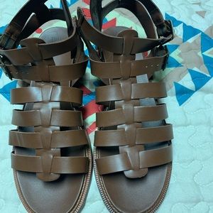 Brown Womens Sandals
